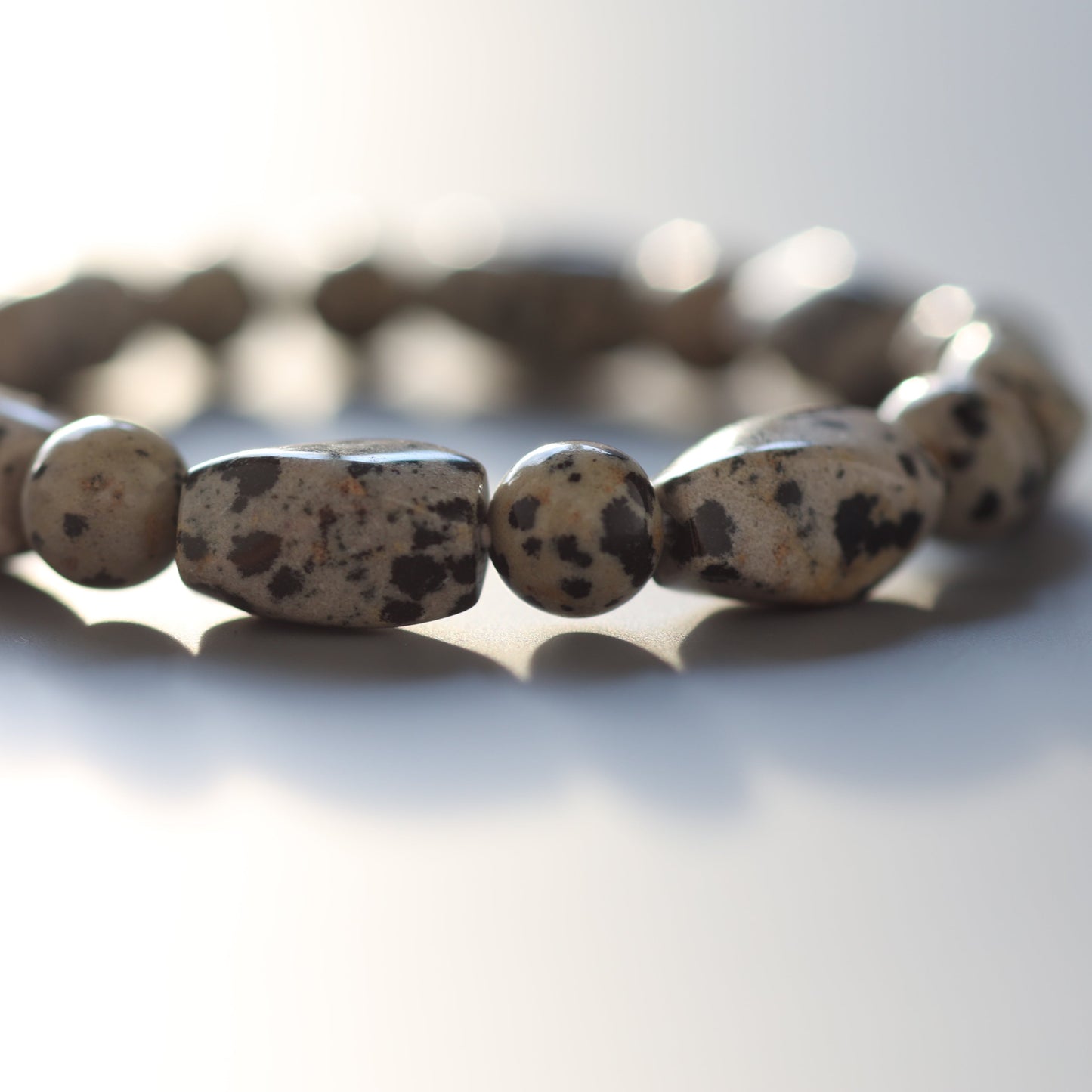 Armband "Dalmatiner Jaspis"