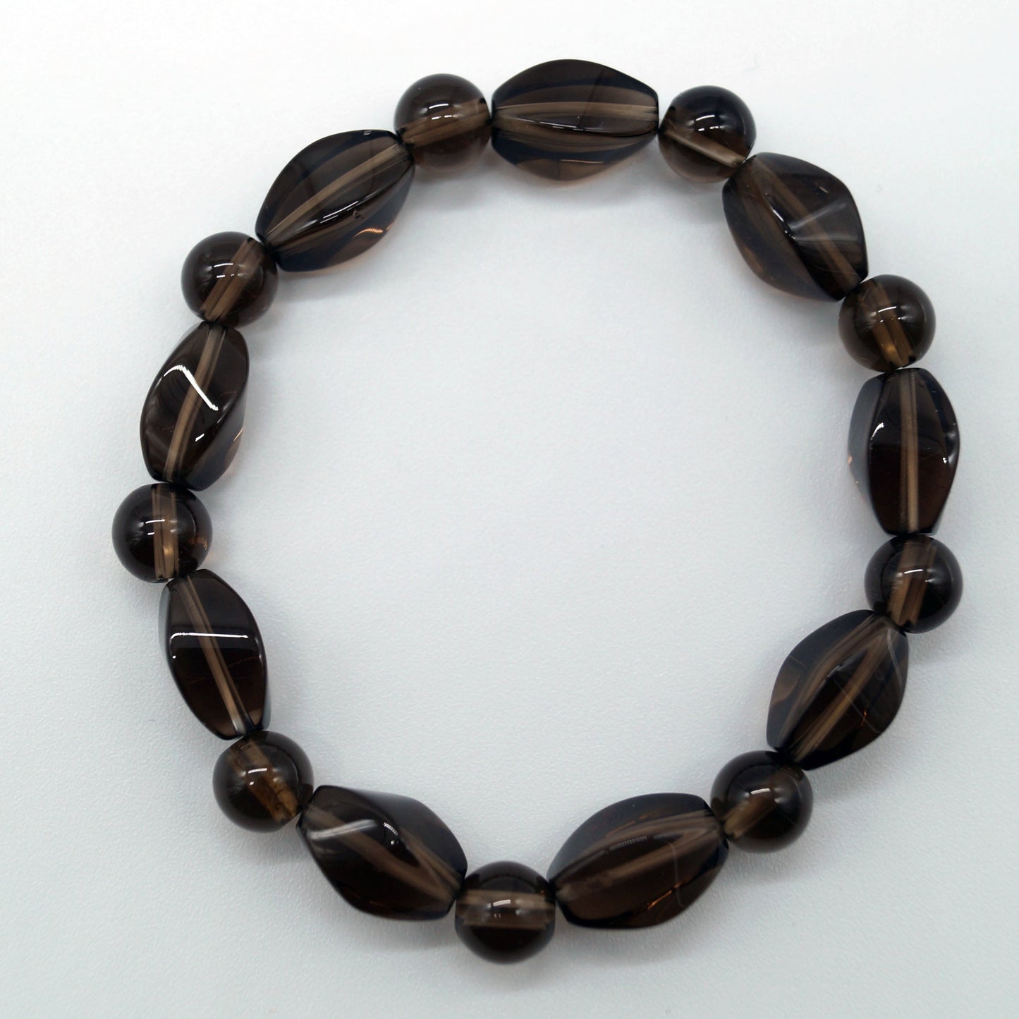 Schmucksteinarmband Rauchquarz